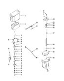 Motor and ice container parts