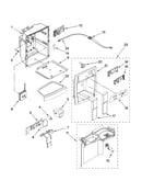 Dispenser front parts