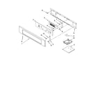KitchenAid KEBK171SBL00 control panel parts diagram