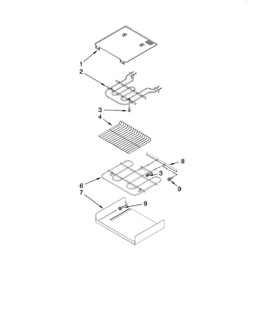 Internal oven parts