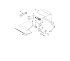 KitchenAid KEBK276SWH00 top venting parts, optional parts (not included) diagram