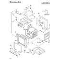 KitchenAid KEBS177SBL00 oven parts diagram