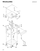 Serving cart parts