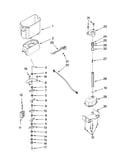 Motor and ice container parts