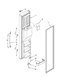 Freezer door parts