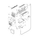 KitchenAid KSRS25CSWH02 icemaker parts, optional parts (not included) diagram