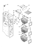 Freezer liner parts