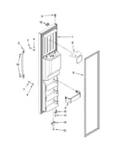 Freezer door parts
