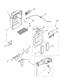 Dispenser front parts