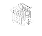 Whirlpool RF262LXSB2 door parts, optional parts (not included) diagram