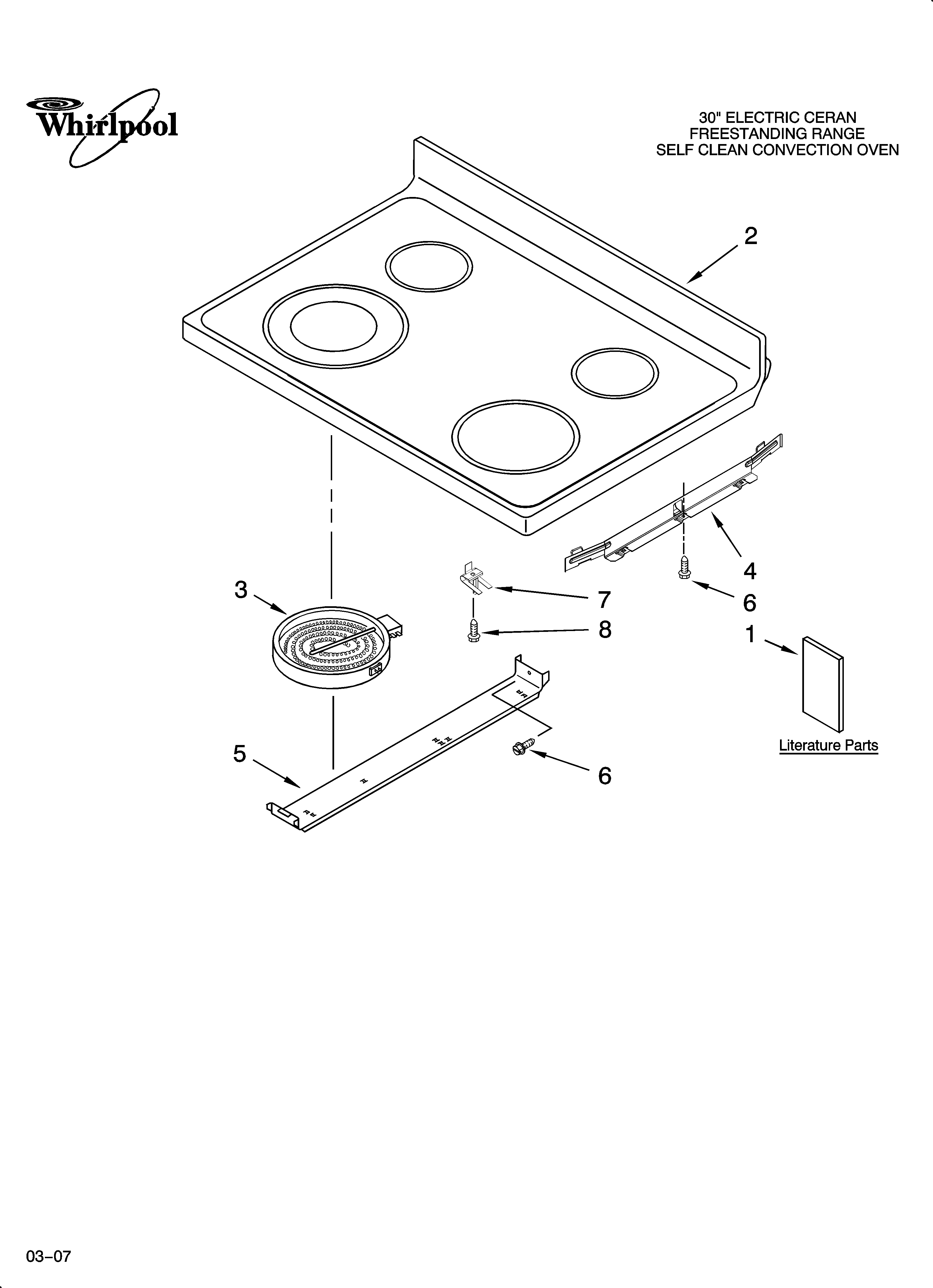 Cooktop parts