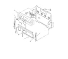 Whirlpool RF265LXTB0 control panel parts diagram
