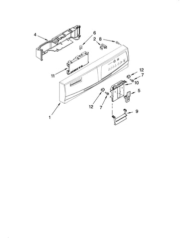 Control panel parts