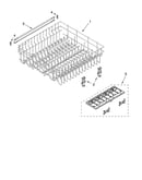 Upper rack and track parts