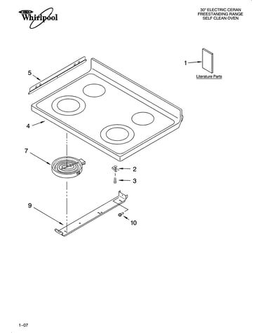 Cooktop parts