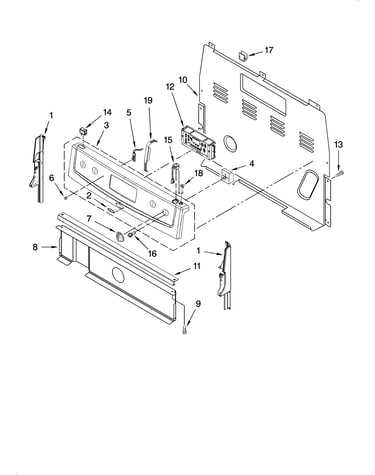 Control panel parts