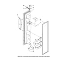 Maytag MSD2258KGW00 freezer door parts diagram