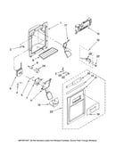 Dispenser front parts