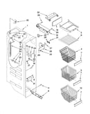 Freezer liner parts