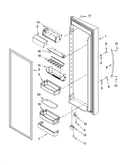 Refrigerator door parts
