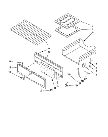 Oven & broiler parts