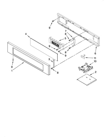 Control panel parts