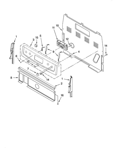 Control panel parts