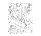 Whirlpool YCEM2760TQ0 cabinet parts diagram