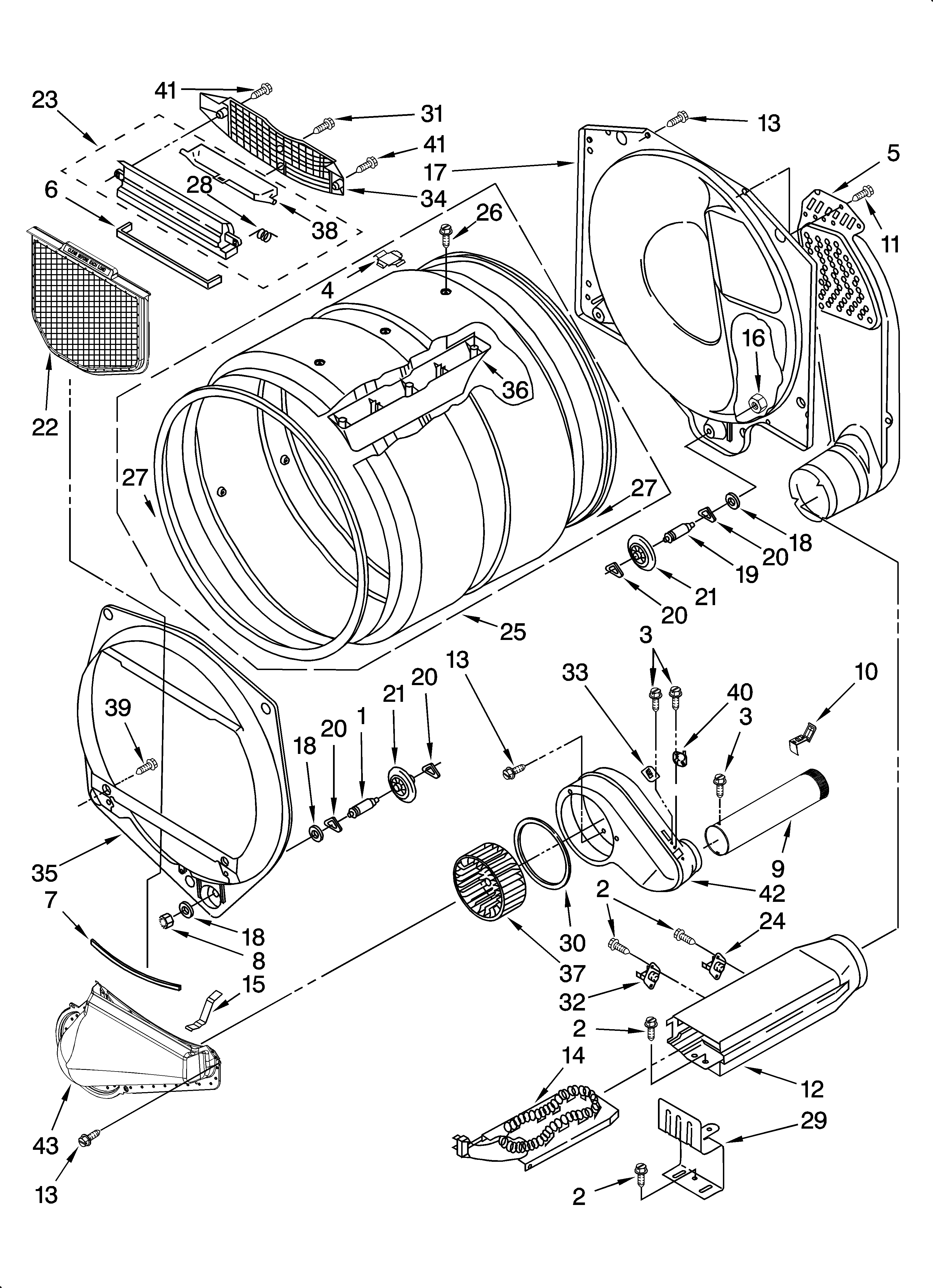 Bulkhead parts, optional parts (not included)
