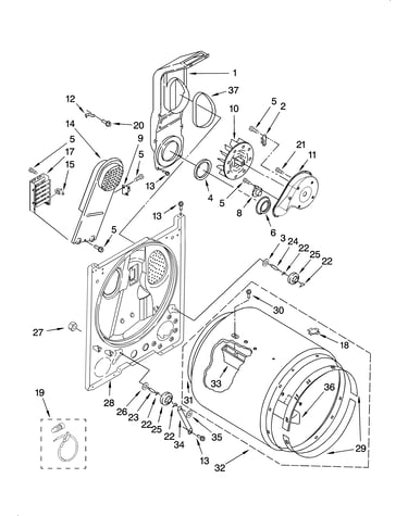 Bulkhead parts, optional parts (not included)