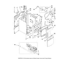 Maytag MGD6300TQ0 cabinet parts diagram