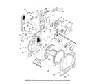Maytag MGD6300TQ0 bulkhead parts diagram