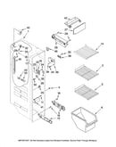 Freezer liner parts