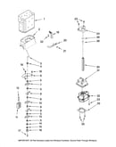 Motor and ice container parts
