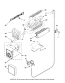 Icemaker parts, optional parts (not included)