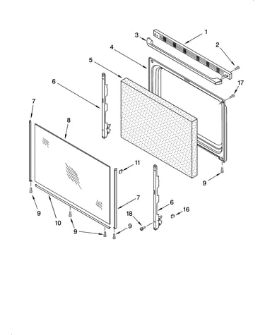 Door parts, optional parts