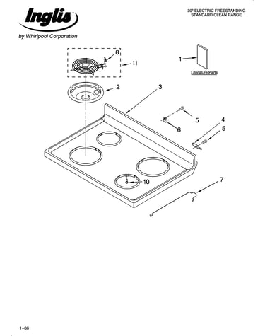 Cooktop parts