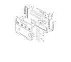 Inglis IES355RQ0 control panel parts diagram