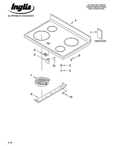Cooktop parts