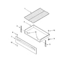Drawer & broiler parts, optional parts (not included)