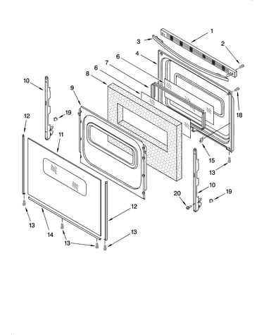 Door parts, optional parts