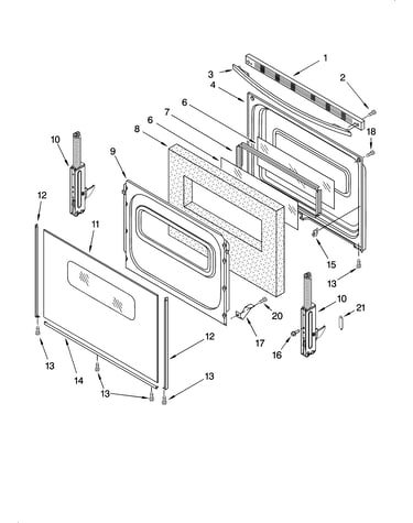 Door parts, optional parts