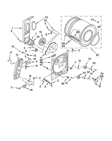Bulkhead parts, optional parts (not included)