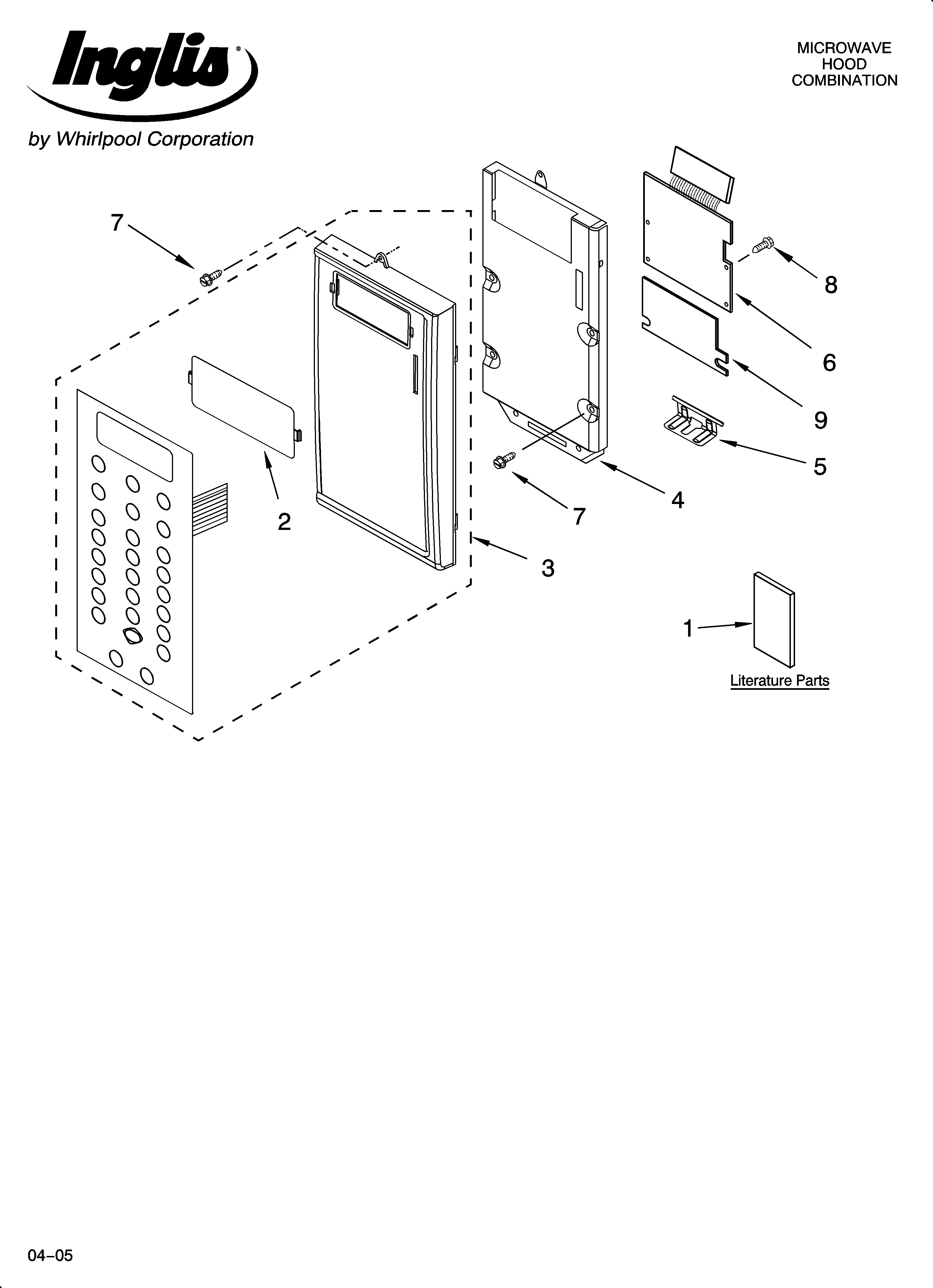 Control panel parts