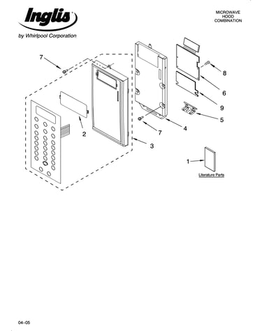 Control panel parts