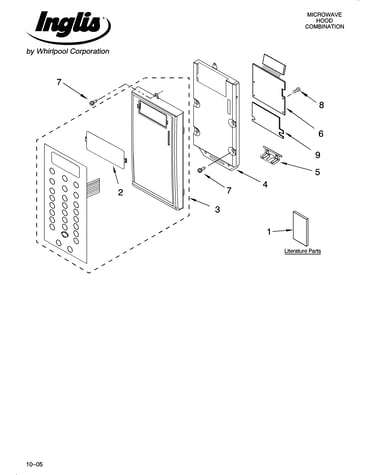 Control panel parts