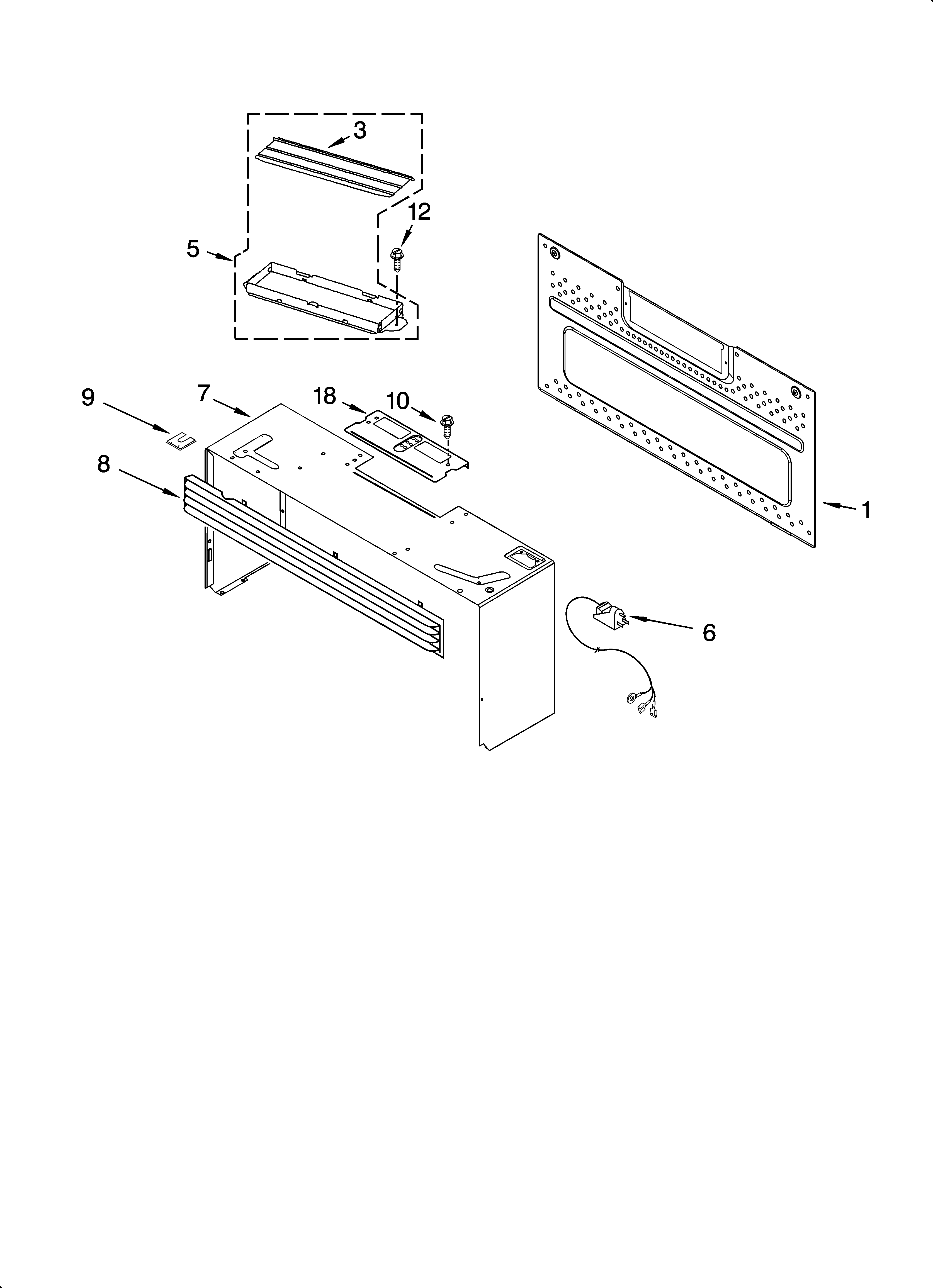 CABINET AND INSTALLATION PARTS