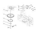 Magnetron and turntable parts