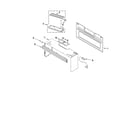 Inglis IOR14XRD2 cabinet and installation parts diagram