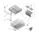 Dishrack parts, optional parts (not included)